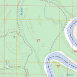 US Forest Service - Topo Estiffanulga, FL FSTopo Legacy digital map