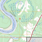US Forest Service - Topo Estiffanulga, FL FSTopo Legacy digital map
