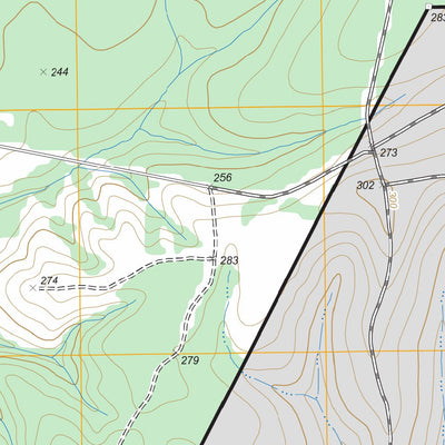 US Forest Service - Topo Etoile North, TX FSTopo Legacy digital map