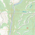 US Forest Service - Topo Euchre Mountain, OR FSTopo Legacy digital map