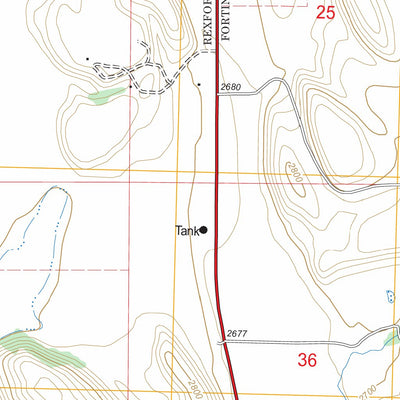 US Forest Service - Topo Eureka North, MT FSTopo Legacy digital map