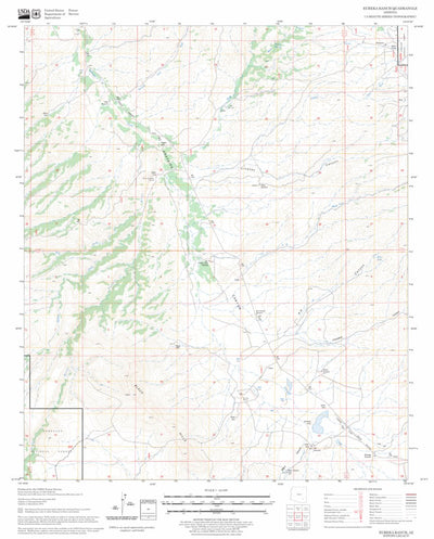 US Forest Service - Topo Eureka Ranch, AZ FSTopo Legacy digital map