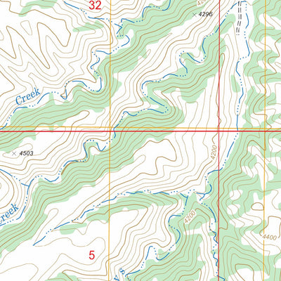 US Forest Service - Topo Eureka Ranch, AZ FSTopo Legacy digital map