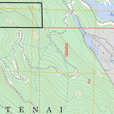 US Forest Service - Topo Eureka South, MT FSTopo Legacy digital map