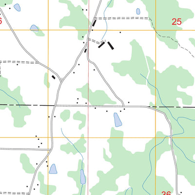 US Forest Service - Topo Eva, AL FSTopo Legacy digital map