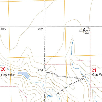 US Forest Service - Topo Eva NE, OK - KS FSTopo Legacy digital map