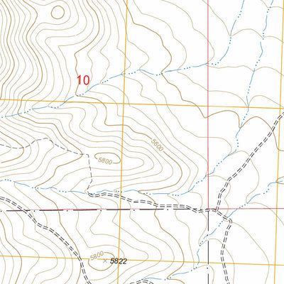 US Forest Service - Topo Evans Canyon, CA - NV FSTopo Legacy digital map