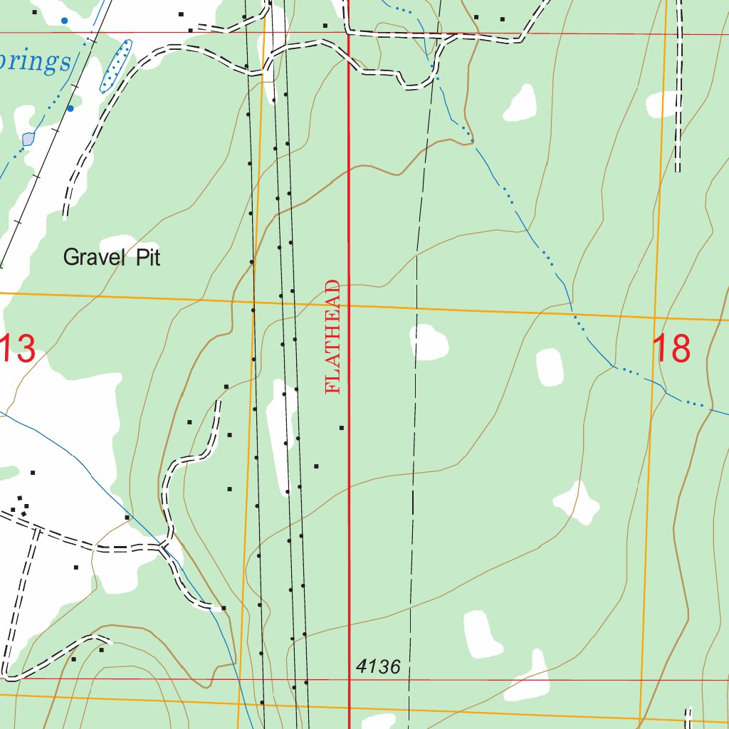 Evaro, MT FSTopo Legacy Map by US Forest Service Topo Avenza Maps