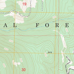 US Forest Service - Topo Evergreen Mountain, WA FSTopo Legacy digital map