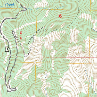 US Forest Service - Topo Evergreen Mountain, WA FSTopo Legacy digital map