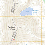 US Forest Service - Topo Explorer Peak, UT FSTopo Legacy digital map