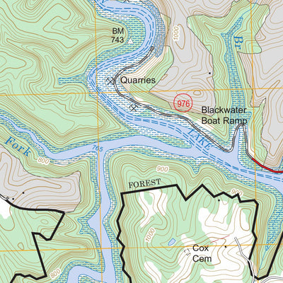 US Forest Service - Topo Ezel, KY FSTopo Legacy digital map