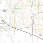 US Forest Service - Topo Fairburn, SD FSTopo Legacy digital map