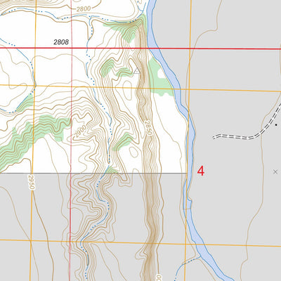 US Forest Service - Topo Fairburn SE, SD FSTopo Legacy digital map
