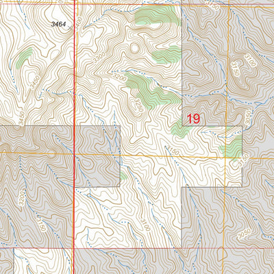 US Forest Service - Topo Fairburn SE, SD FSTopo Legacy digital map