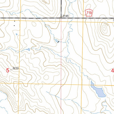 US Forest Service - Topo Fairburn SW, SD FSTopo Legacy digital map