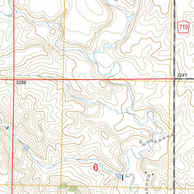 US Forest Service - Topo Fairburn SW, SD FSTopo Legacy digital map