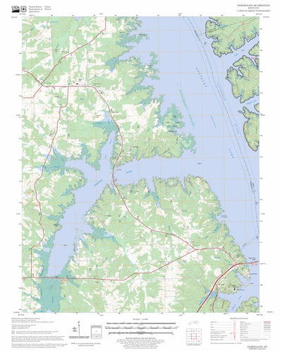 US Forest Service - Topo Fairdealing, KY FSTopo Legacy digital map
