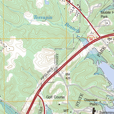 US Forest Service - Topo Fairdealing, KY FSTopo Legacy digital map