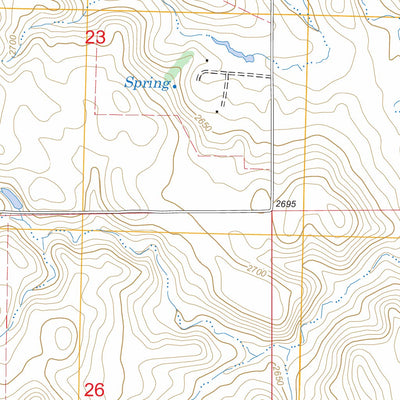 US Forest Service - Topo Fairfield, ND FSTopo Legacy digital map