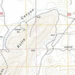 US Forest Service - Topo Fairmont Butte, CA FSTopo Legacy digital map