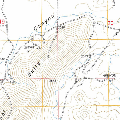 US Forest Service - Topo Fairmont Butte, CA FSTopo Legacy digital map