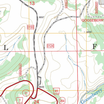 US Forest Service - Topo Fairview Lakes, UT FSTopo Legacy digital map