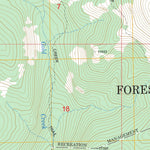 US Forest Service - Topo Fairview Peak, CO FSTopo Legacy digital map