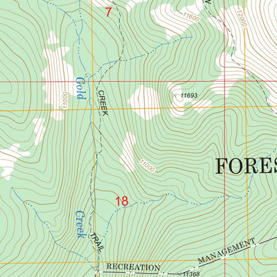 US Forest Service - Topo Fairview Peak, CO FSTopo Legacy digital map