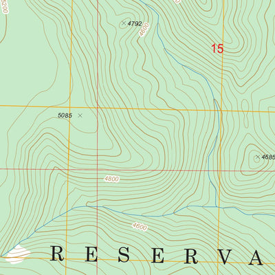 US Forest Service - Topo Fairview Ridge, WA FSTopo Legacy digital map