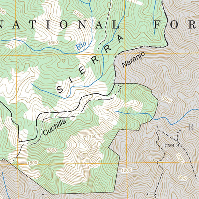 US Forest Service - Topo Fajardo, PR FSTopo Legacy digital map
