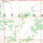 US Forest Service - Topo Fales Hot Springs, CA FSTopo Legacy digital map