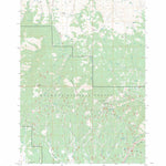 US Forest Service - Topo Fall Mountain, OR FSTopo Legacy digital map