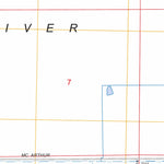 US Forest Service - Topo Fall River Mills, CA FSTopo Legacy digital map