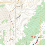US Forest Service - Topo Fall River Pass, CO FSTopo Legacy digital map