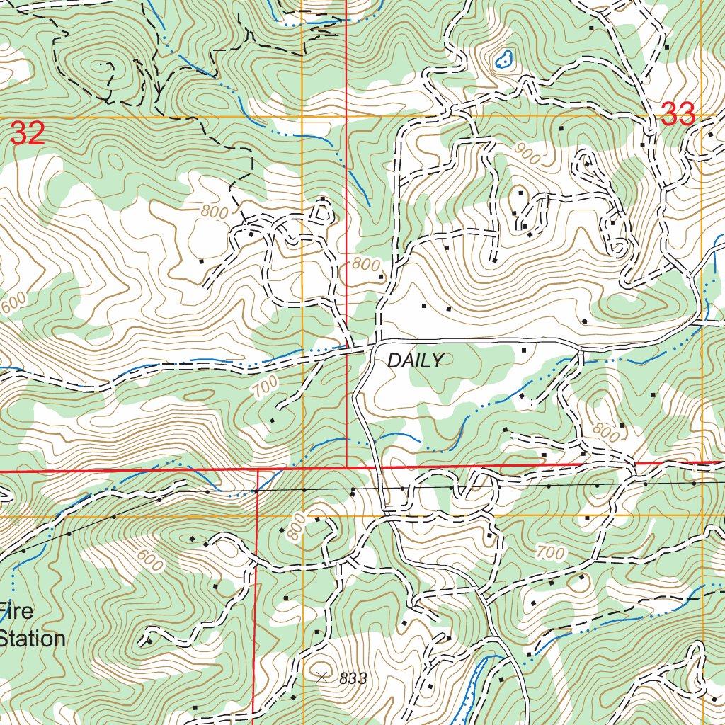 Fallbrook, CA FSTopo Legacy Map by US Forest Service - Topo | Avenza Maps