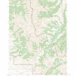 US Forest Service - Topo Fallert Springs, ID FSTopo Legacy digital map