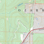 US Forest Service - Topo Fallsville, AR FSTopo Legacy digital map