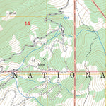 US Forest Service - Topo Fan Mountain, MT FSTopo Legacy digital map