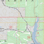 US Forest Service - Topo Fannie, AR FSTopo Legacy digital map
