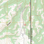 US Forest Service - Topo Fanny Peak, WY - SD FSTopo Legacy digital map