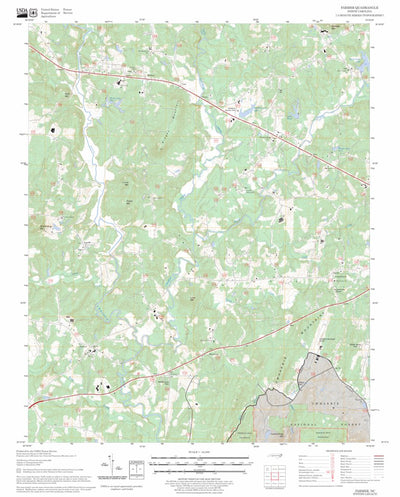 US Forest Service - Topo Farmer, NC FSTopo Legacy digital map