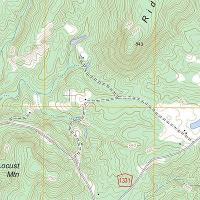 US Forest Service - Topo Farmer, NC FSTopo Legacy digital map