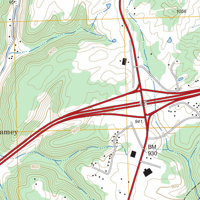 US Forest Service - Topo Farmers, KY FSTopo Legacy digital map