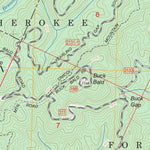 US Forest Service - Topo Farner, TN - NC FSTopo Legacy digital map