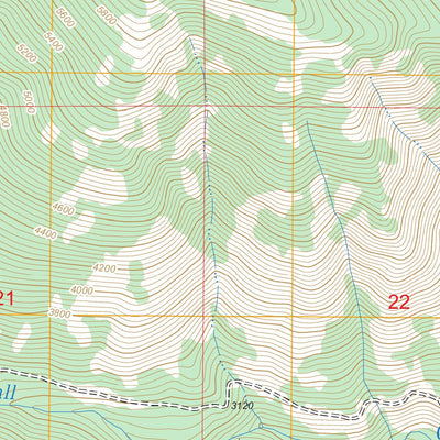US Forest Service - Topo Farnham Peak, ID FSTopo Legacy digital map