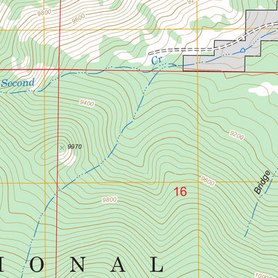 US Forest Service - Topo Farnum Peak, CO FSTopo Legacy digital map