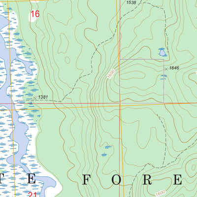 US Forest Service - Topo Farquhar Peak, MN FSTopo Legacy digital map
