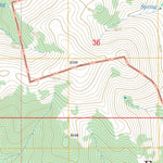 US Forest Service - Topo Farrington Canyon, NV FSTopo Legacy digital map