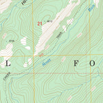 US Forest Service - Topo Farwell Mountain, CO FSTopo Legacy digital map